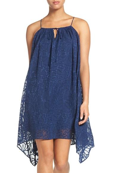 Women's Ali & Jay Crepe De Chine Asymmetrical Trapeze Dress