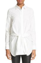 Women's 3.1 Phillip Lim Poplin Tie Waist Blouse