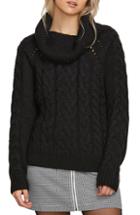 Women's Volcom Snooders Sweater - Black