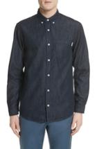 Men's Carhartt Work In Progress Civil Denim Shirt - Blue