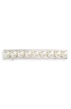 L. Erickson Imitation Pearl & Metal Barrette, Size - Metallic