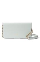 Kate Spade New York Iphone X Leather Folio Crossbody - Blue