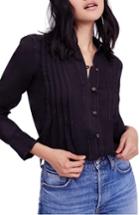 Women's Free People Breezy Mornings Linen Shirt