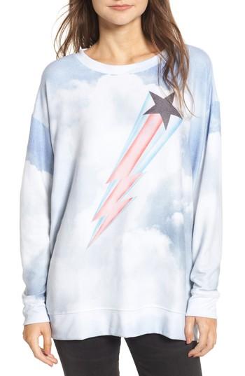 Women's Wildfox Heavens Roadtrip Sweatshirt - Pink