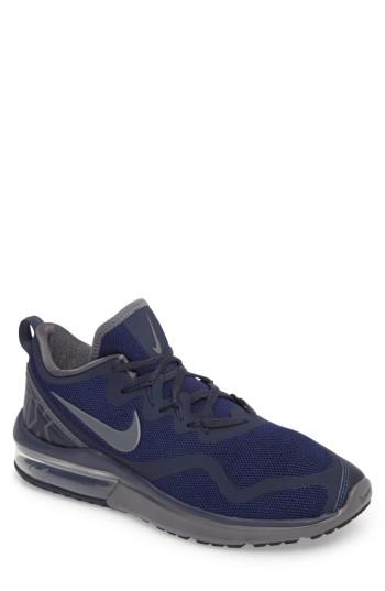 Men's Nike Air Max Fury Running Shoe .5 M - Blue
