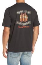 Men's Tommy Bahama Bands Back T-shirt, Size - Black
