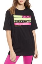 Women's Fila Margarita Graphic Tee - Black
