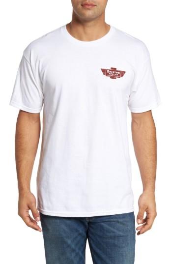 Men's Brixton Cylinder Standard T-shirt - White