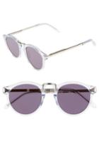 Women's Karen Walker X Monumental 49mm Polarized Sunglasses - Crystal Grey/ Clear