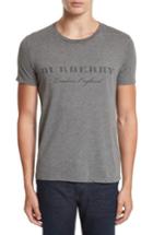 Men's Burberry Martford Fit T-shirt, Size Large - Grey