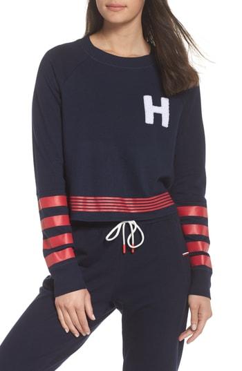 Women's Tommy Hilfiger Lounge Sweatshirt - Blue