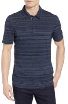 Men's Boss Place Slim Fit Space Dyed Polo - Blue
