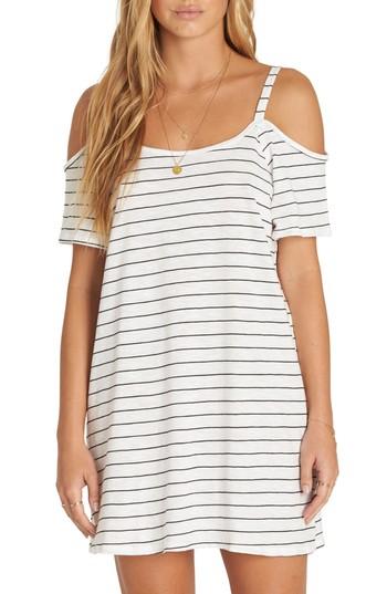 Women's Billabong New Romance Cold Shoulder Dress - White