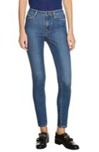 Women's Maje High Waist Skinny Jeans - Blue