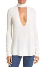 Women's A.l.c. Caro Merino Wool Cutout Sweater - White