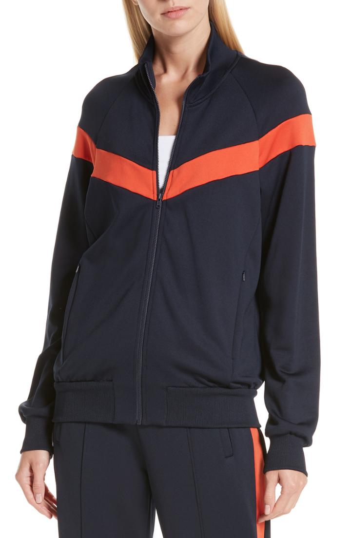 Women's A.l.c. Carter Track Jacket - Blue