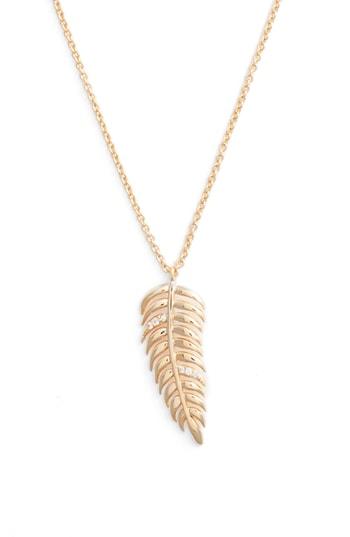 Women's Melanie Auld Feather Pendant Necklace