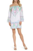 Women's Lilly Pullitzer Nevie Off The Shoulder Dress - White
