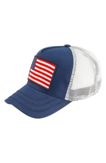Women's Peter Grimm States Trucker Hat - Blue