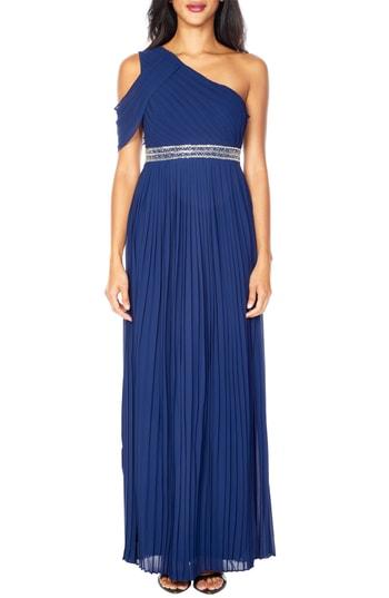 Women's Tfnc Jovie Pleated Gown - Blue