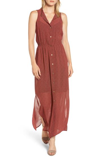 Women's Michael Michael Kors Sleeveless Shirtdress - Blue