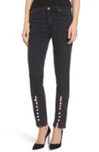 Women's Paige Transcend Vintage - Julia High Waist Straight Leg Jeans - Black