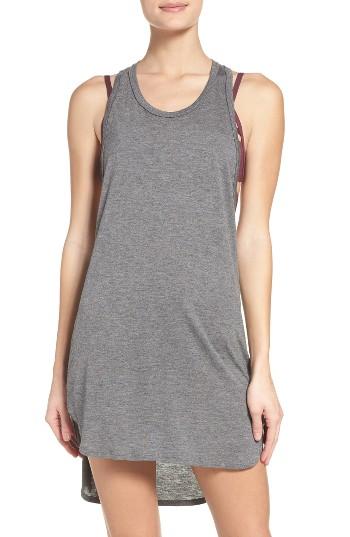 Women's Leith Racerback Cover-up Tank Dress - Grey