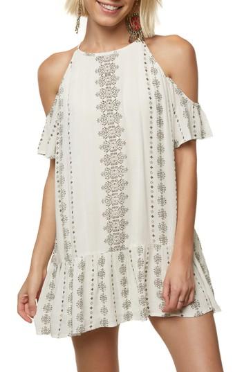 Women's O'neill Landon Cold Shoulder Dress - Beige