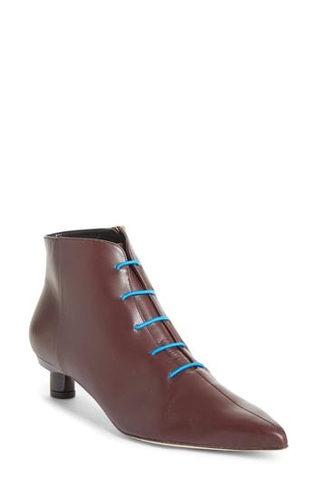 Women's Tibi Asher Bootie Us / 36eu - Burgundy