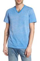 Men's The Rail Burnout V-neck T-shirt, Size - Blue