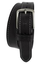 Men's Boconi Leather Belt - Black