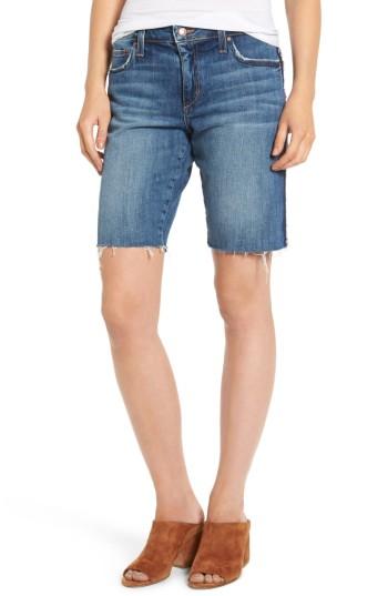 Women's Joe's Reworked Denim Bermuda Shorts - Blue