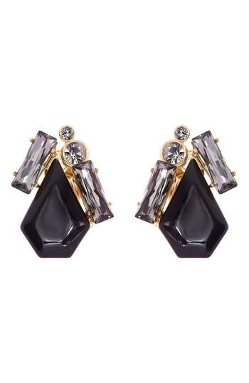 Women's Ted Baker London Pentadrop Stone Clip Earrings