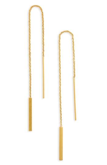 Women's Madewell Delicate Threader Earrings