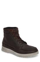 Men's Ecco Darren Moc Toe Boot -6.5us / 40eu - Brown