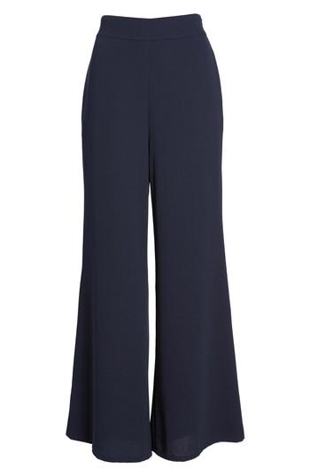 Women's Leith Wide Leg Pants, Size - Blue