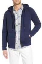 Men's Treasure & Bond Slim Fit Zip Terry Hoodie - Blue