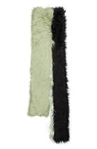 Women's Dries Van Noten Color Block Scarf, Size - Black
