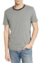 Men's French Connection Block Side Panel T-shirt - Blue