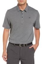 Men's Travis Mathew Lawrence Houndstooth Polo - White