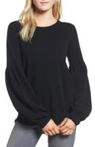 Women's Chelsea28 Velvet Back Sweater - Black
