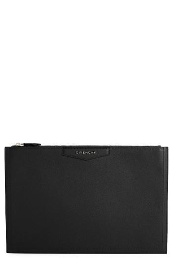 Women's Givenchy Large Antigona Leather Pouch -