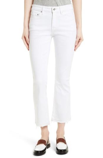 Women's Derek Lam 10 Crosby Gia Crop Flare Jeans