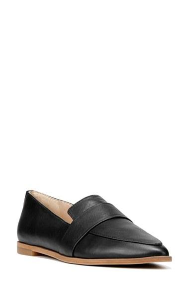 Women's Dr. Scholl's 'ashah' Pointed Toe Flat M - Black