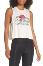Women's Spiritual Gangster Rose Crop Tank
