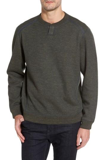 Men's Tommy Bahama Flipsider Abaco Pullover - Grey