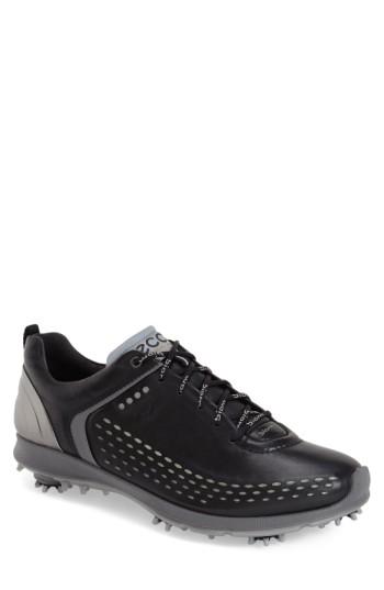 Men's Ecco 'biom' Hydromax Waterproof Golf Shoe -13.5us / 47eu - Black