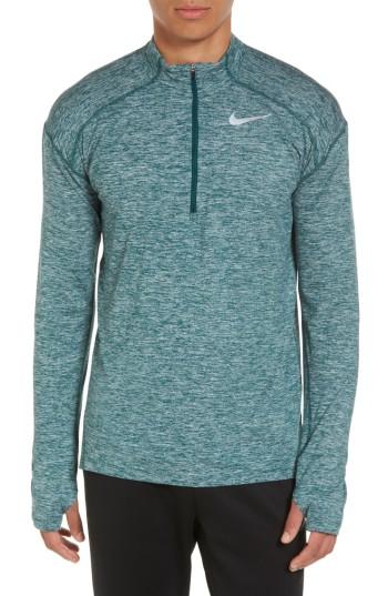 Men's Nike Dry Element Running Top - Green