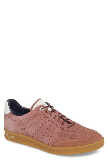 Men's Ted Baker London Orlees Low Top Sneaker M - Pink