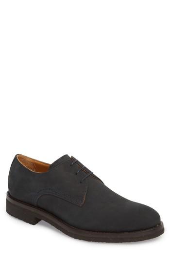 Men's Monte Rosso Matteo Plain Toe Derby M - Blue
